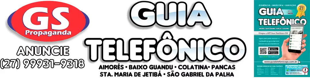 Guia Telefônico GS — Aimorés, Baixo Guandu, Colatina, Pancas, Santa Maria de Jetibá e São Gabriel da Palha